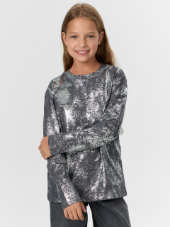 Лонгслив Mark Formelle 127931/25-36379П-0 графит_т.серебристое_напыление - фото 1