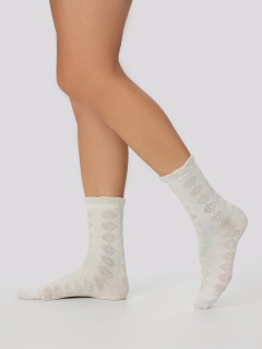 Носки Mark Formelle 237A-3113/253237A молочный_нюдовый_капучино_рис.3113 - фото 2