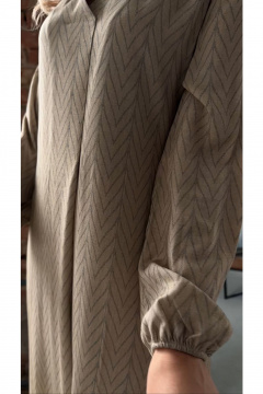 Платье Erika 1532 бежевый - фото 3