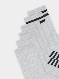 Носки Mark Formelle 444A-2074/B4-223444A-1 св.серый_меланж_горчичный_3_рис.2074 - фото 5