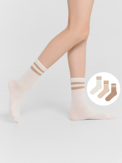 Носки Mark Formelle 444A-2458/B3-233444A молочный_нюдовый_капучино_рис.2458 - фото 1