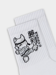 Носки Mark Formelle 444K-2706/B3-23444K-2 белый_рис.2706 - фото 5