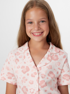 Рубашка, шорты Mark Formelle 567745/25-35592ПП-0 розовый_леопард - фото 1