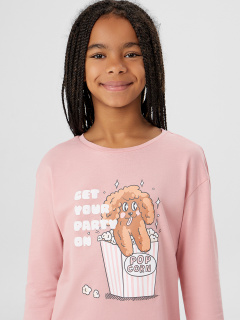 Сорочка Mark Formelle 577727/25-35481ПП-0 пыльная_роза_печать_1_сл_на_пол - фото 2