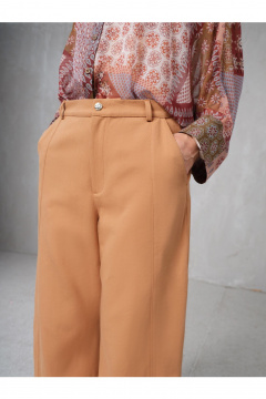 Брюки Erika 1696 коричневый - фото 2