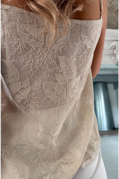 Топ Erika 3005 белый - фото 5