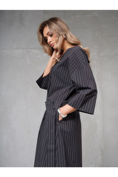 Платье Erika 7061-1 черный - фото 3