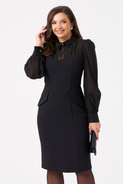 Платье Панда 111080 черный - фото 3