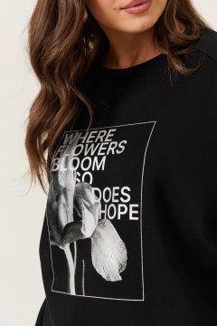 Джемпер Панда 112140 черный - фото 5