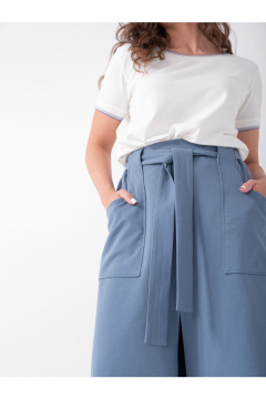 Юбка Erika С-188 голубой - фото 5