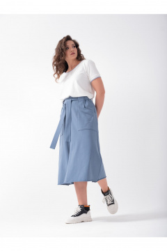 Юбка Erika С-188 голубой - фото 1