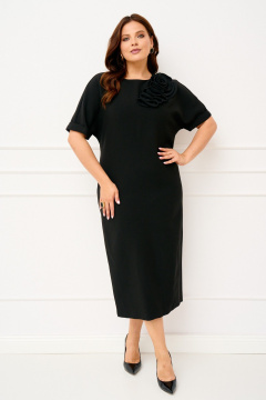 Платье IVA 1834 черный - фото 3