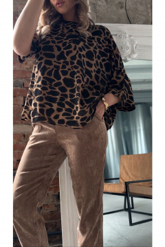 Брюки Erika 7248 коричневый - фото 1