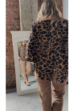 Брюки Erika 7248 коричневый - фото 5