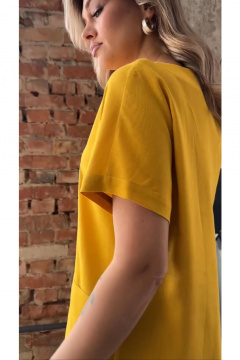 Платье Erika 1511 желтый - фото 3