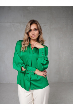 Блуза Erika С-104-2 зеленый - фото 5