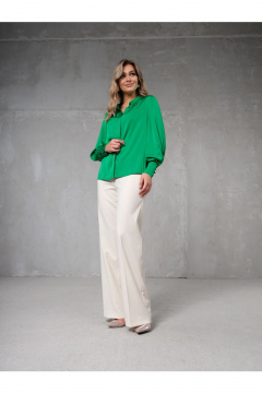 Блуза Erika С-104-2 зеленый - фото 3
