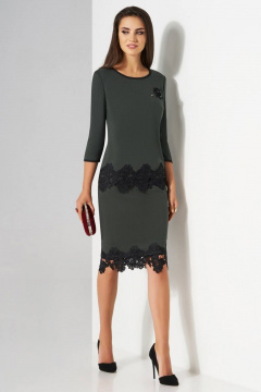 Lissana 3489 хаки/черный