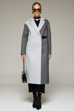 Пальто Beautiful&Free 7014 графитово-серый - фото 1