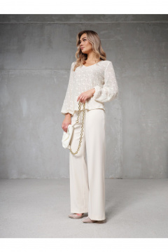 Джемпер Erika 7201-1 молочный - фото 1