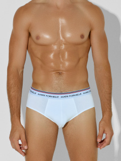 Трусы Mark Formelle 411170-3/25-5162Ц-5 белый_серый_меланж_4306_А_черный1 - фото 1