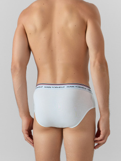 Трусы Mark Formelle 411170-3/25-5162Ц-5 белый_серый_меланж_4306_А_черный1 - фото 5