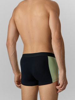 Трусы Mark Formelle 411224/25-5571П-5ТП черный_св.зеленый_печать_3_сл_печать_на_ЖАКтесьме_ - фото 4