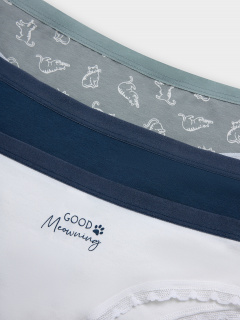 Трусы Mark Formelle 412281-3/25-1-36817П-5 шторм_печать_1_сл_1тр_на_дет_пер - фото 3