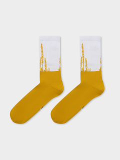 Носки Mark Formelle 107K-3342/25107K горчичный_рис.3342 - фото 2