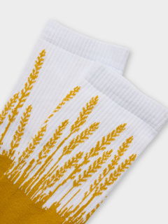 Носки Mark Formelle 107K-3342/25107K горчичный_рис.3342 - фото 5