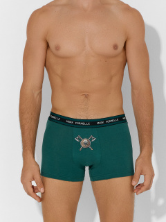 Трусы Mark Formelle 411228-2/25-5164П-5 т.зеленый_дикая_охота_на_т.зеленом_3_сл_1тр_на_дет - фото 1