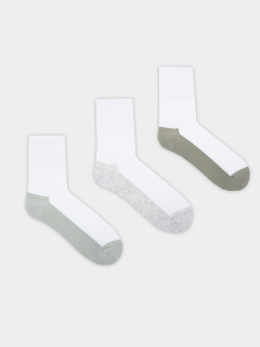 Носки Mark Formelle 444A-3078/B4-253444A белый_св.оливка_св.эвкалипт_оливка_рис.3078 - фото 2