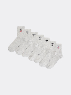 Носки Mark Formelle 556UG-1633/217556UG св.серый_меланж_7_рис.1633 - фото 1