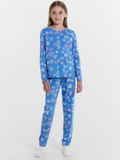 Брюки, джемпер Mark Formelle 567740/24-28725ПП-0 алфавит_на_синем - фото 2