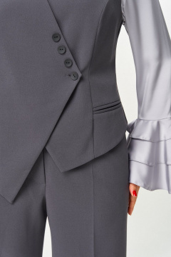 Брюки, жилет Svetlana-Style 1959 серый - фото 3