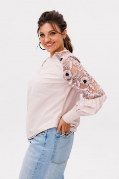 Блуза Anelli 1685.1 трепет_роз - фото 3