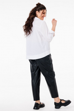 Рубашка Anelli 1713 белый_налив - фото 4