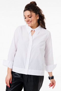 Рубашка Anelli 1713 белый_налив - фото 3