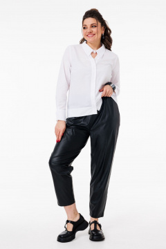 Рубашка Anelli 1713 белый_налив - фото 2