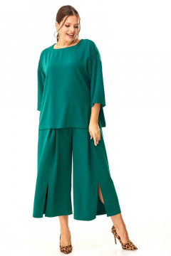 Брюки, туника LaKona 23С11526 изумруд - фото 3