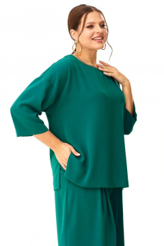 Брюки, туника LaKona 23С11526 изумруд - фото 5