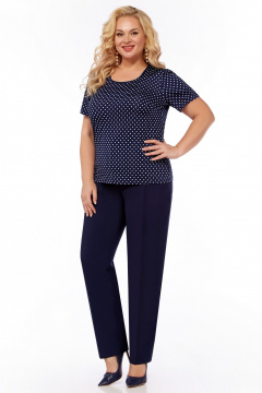 Блуза, брюки, жакет LaKona 11439 синий - фото 3