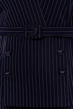 Жакет, юбка Линия Л А-2047 синий - фото 3