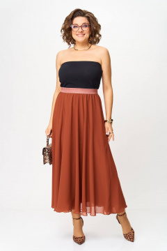 Юбка Anastasia 1263 терракот - фото 3