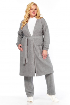 Брюки, кардиган Belinga 2330 серый - фото 4