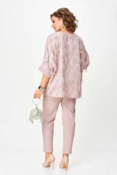 Блуза, брюки Michel chic 1435 пыльная_роза - фото 5