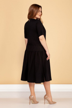 Черная блуза и юбка в спортивном стиле Медея и К 2089 - фото 4