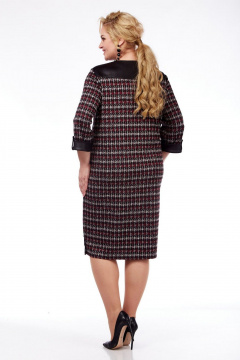 Платье СиБон 0262 клетка - фото 4