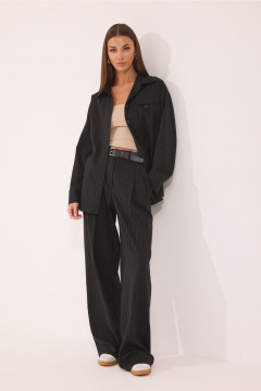 Блуза, брюки N.O.W. 1610 черный - фото 1