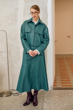 Жакет, юбка Lokka 1689 бирюзовый - фото 1